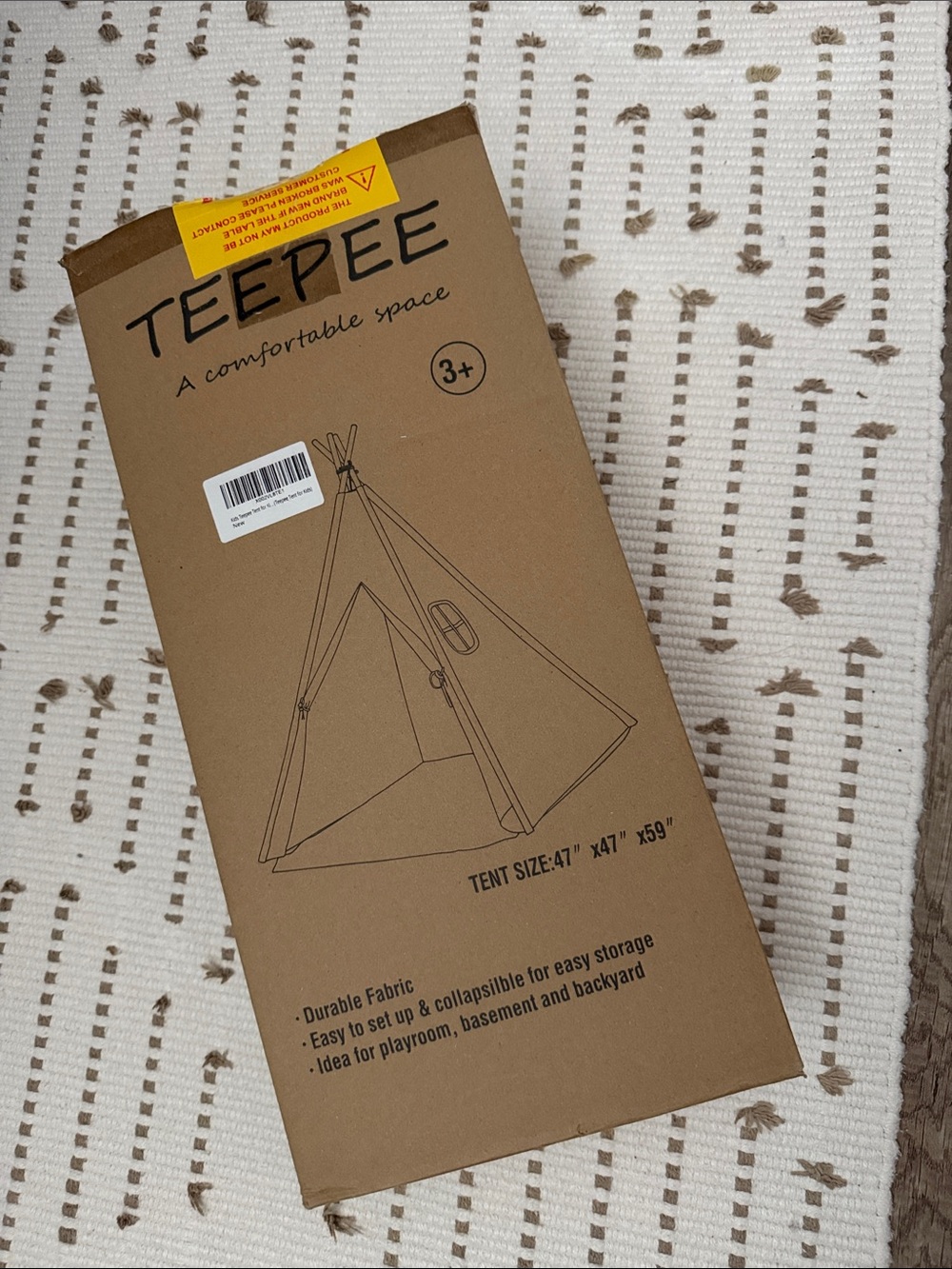 NWT Kids Play Teepee